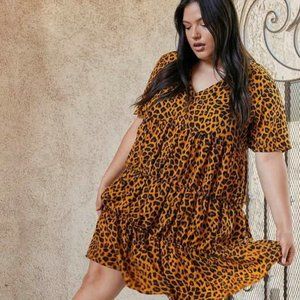 NASTY GAL CHEETAH PRINT DRESS